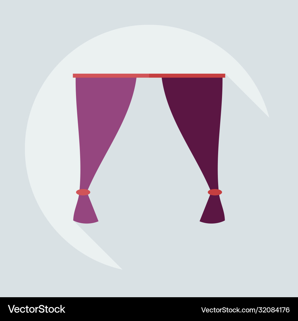 Flat modern design with shadow icons window vector image