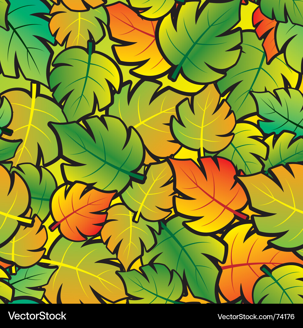 Leaf abstract background Vector Image