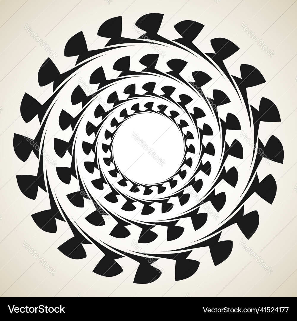 Abstrakte Spiralwirbel Drall Mandala Motiv Ikone Abstrakte Spiralwirbel Drall Mandala Motiv Ikone vektorbild