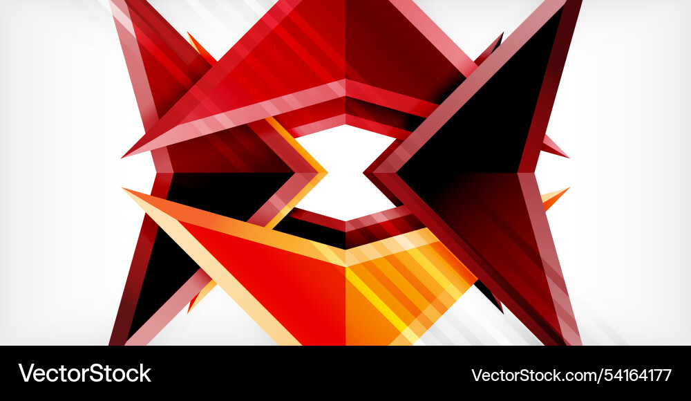 Arrows with 3d effect abstract background Arrows with 3d effect abstract background Vector Image