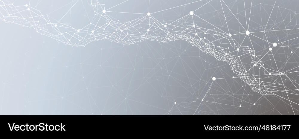 Artificial Intelligence Network Vector Image