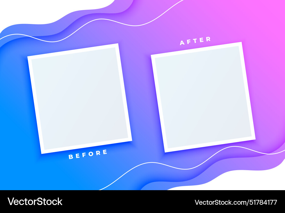 Fluid Gradient Comparison Background vector image