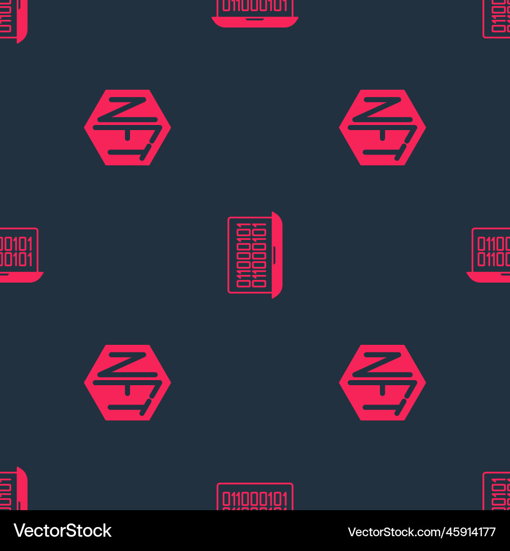 Set nft digital crypto art and binary code Set nft digital crypto art and binary code vector image