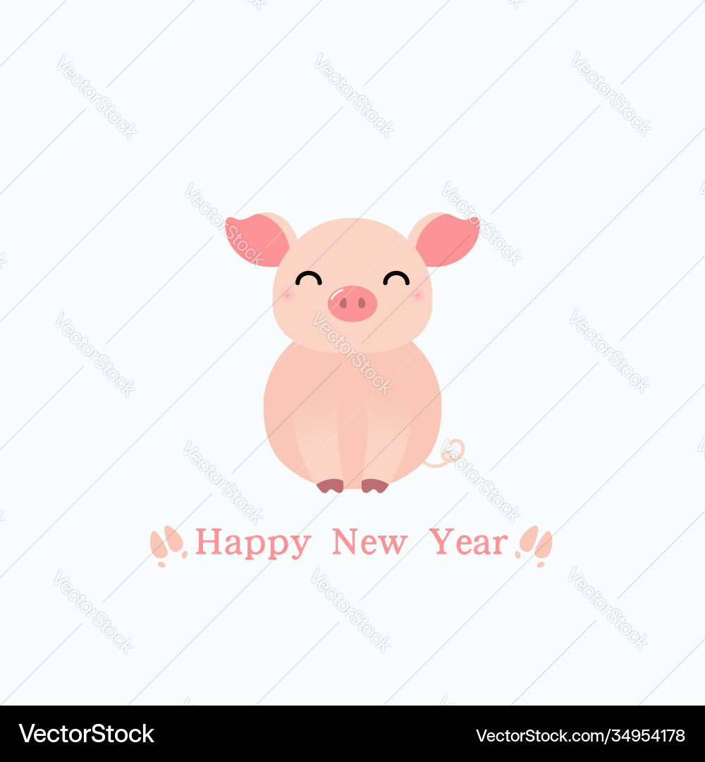 2019 chinese new year card 2019 chinese new year card vector image
