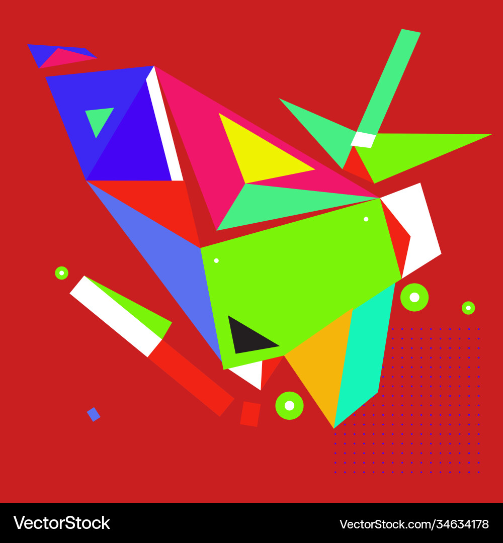 Abstract modern triangles background pattern Abstract modern triangles background pattern vector image