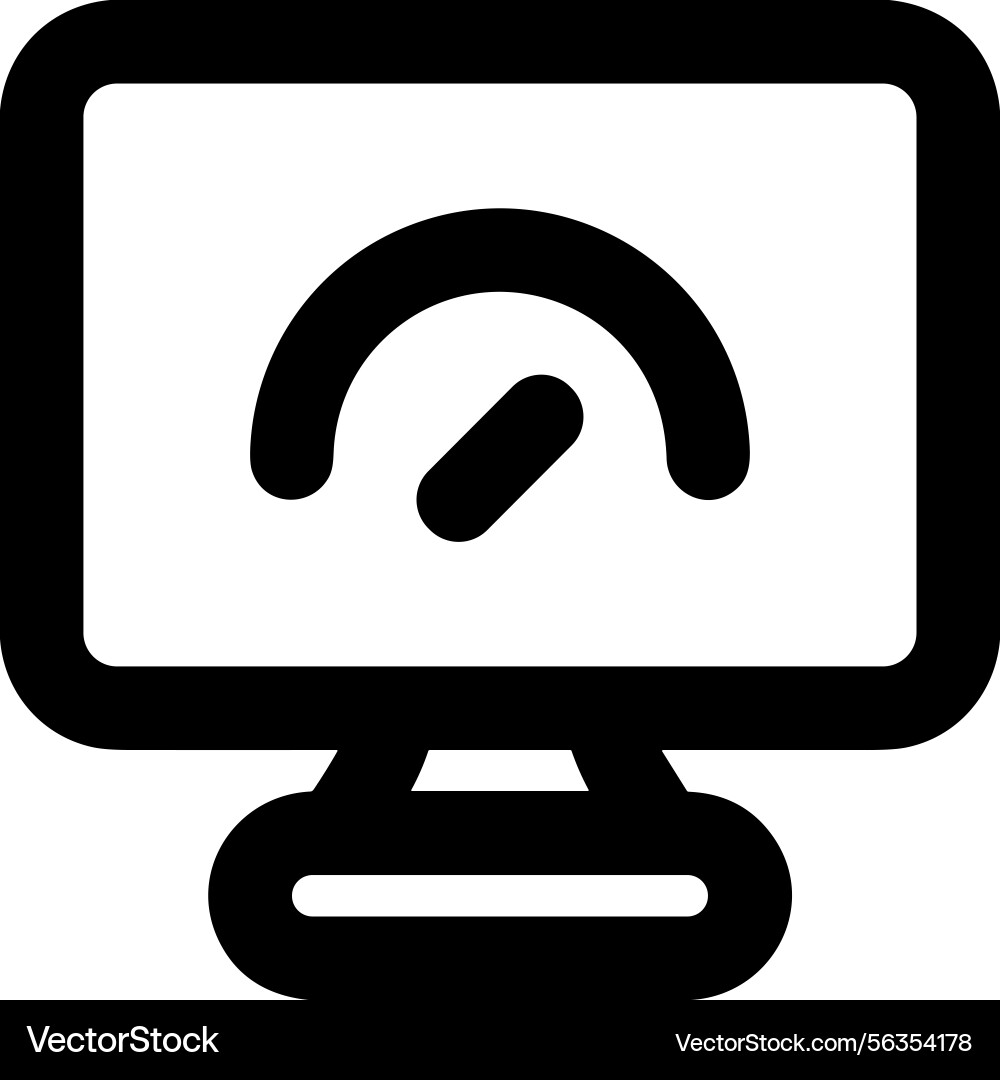 Computer icon symbol image Vector Image