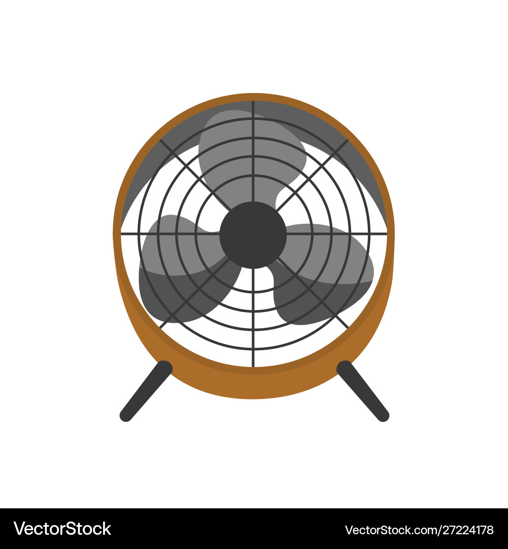 Floor fan portable ventilator