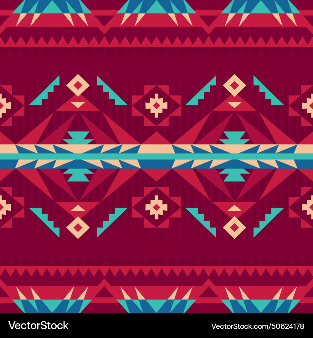 Native american southwest seamless pattern Vector Image