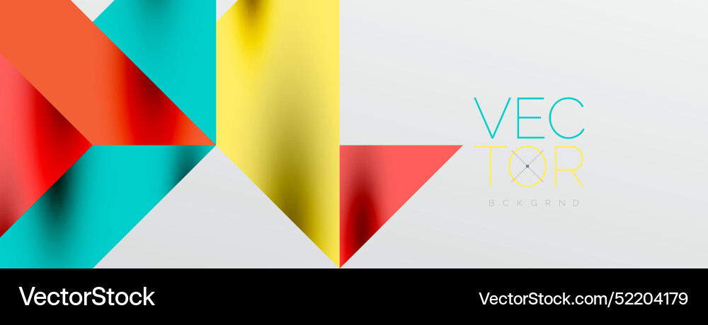 Tech minimal overlapping triangle shapes elements Tech minimal overlapping triangle shapes elements vector image