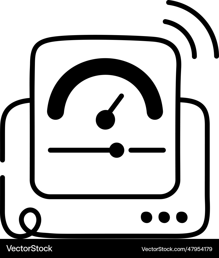Web performance Vector Image