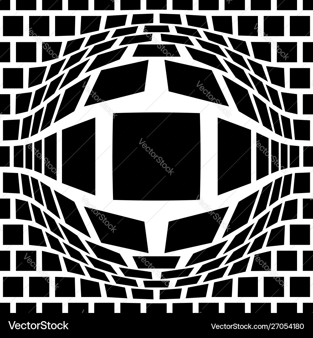 3d circular burst convex globe sphere orb distort 3d circular burst convex globe sphere orb distort vector image