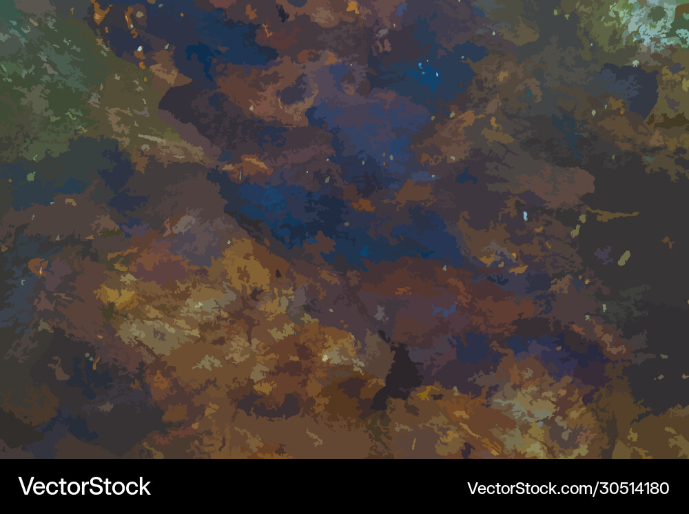 Abstract multicolored image made with a brush Abstract multicolored image made with a brush Vector Image