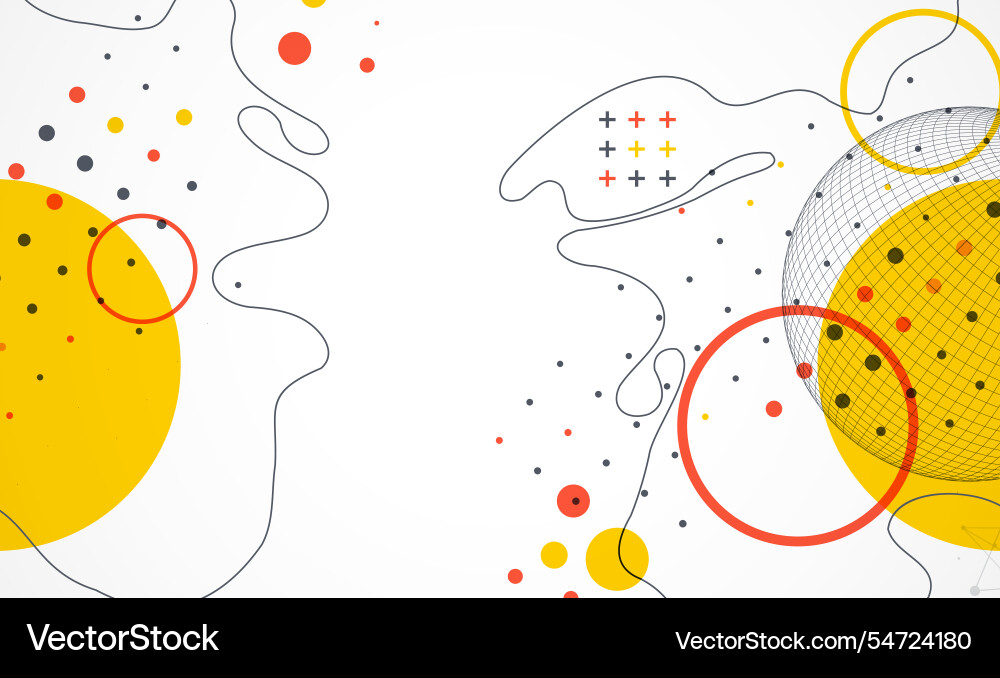 Abstract sphere background with plexus effect 3d Abstract sphere background with plexus effect 3d vector image