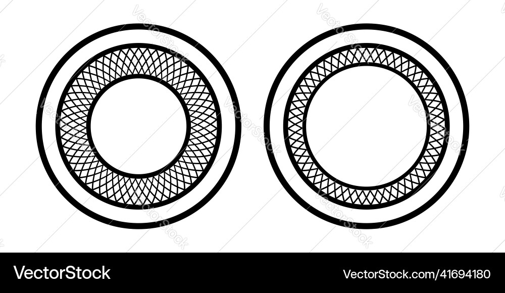 Circle patterns Vector Image