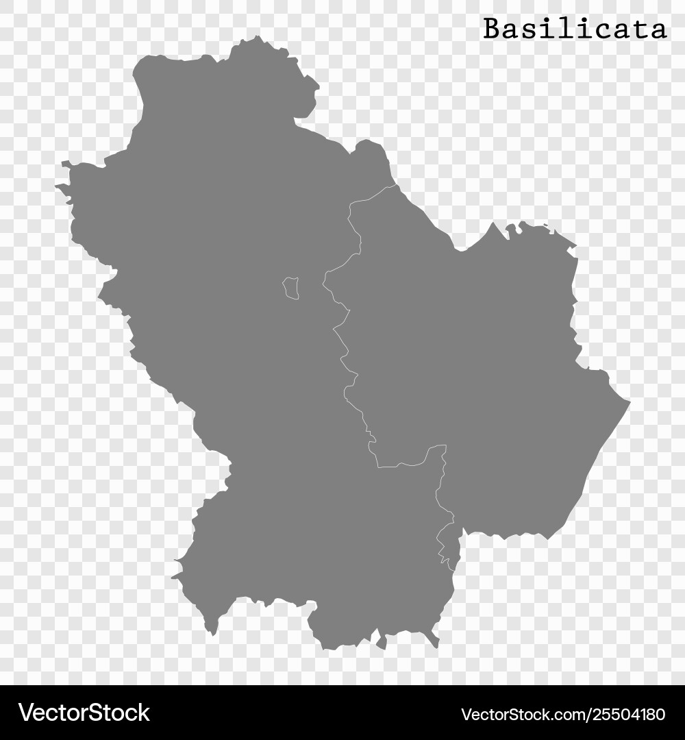 High quality map is a state italy High quality map is a state italy vector image
