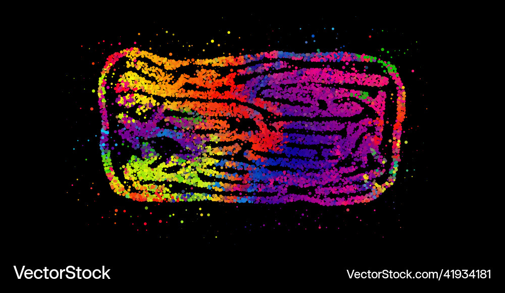 Bright abstract image in a modern style Bright abstract image in a modern style vector image