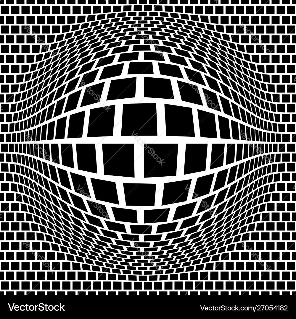 3d circular burst convex globe sphere orb distort 3d circular burst convex globe sphere orb distort vector image