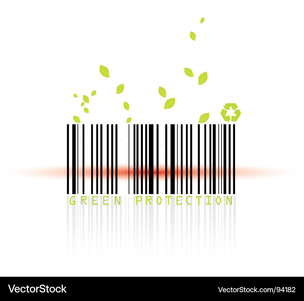 Digital Scan & Data Beam vector image