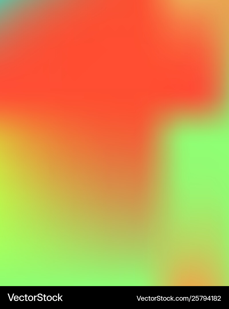 Gradient mesh painted in different colors vector image
