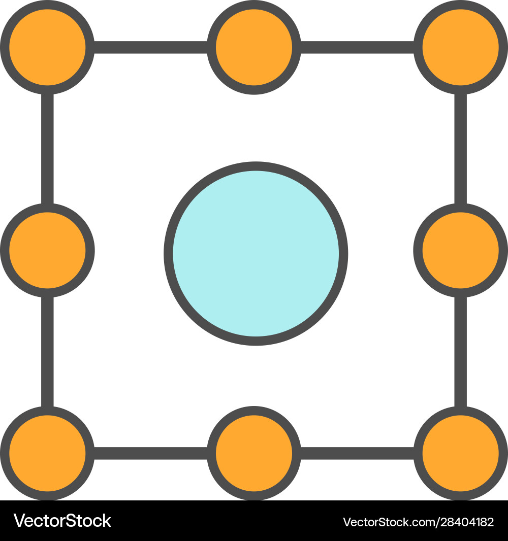 Isolation Symbol Farbsymbol Isolation Symbol Farbsymbol vektorbild