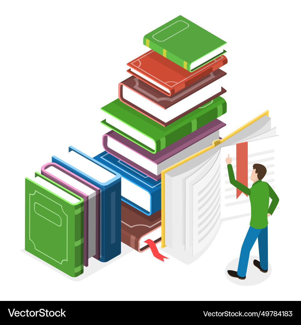 3d isometric flat Royalty Free Vector Image - VectorStock
