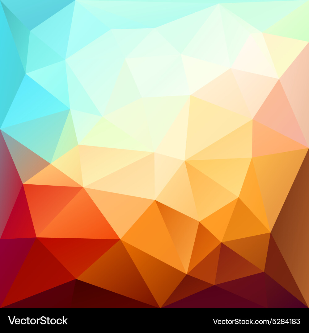 Abstract geometric background with triangle vector image