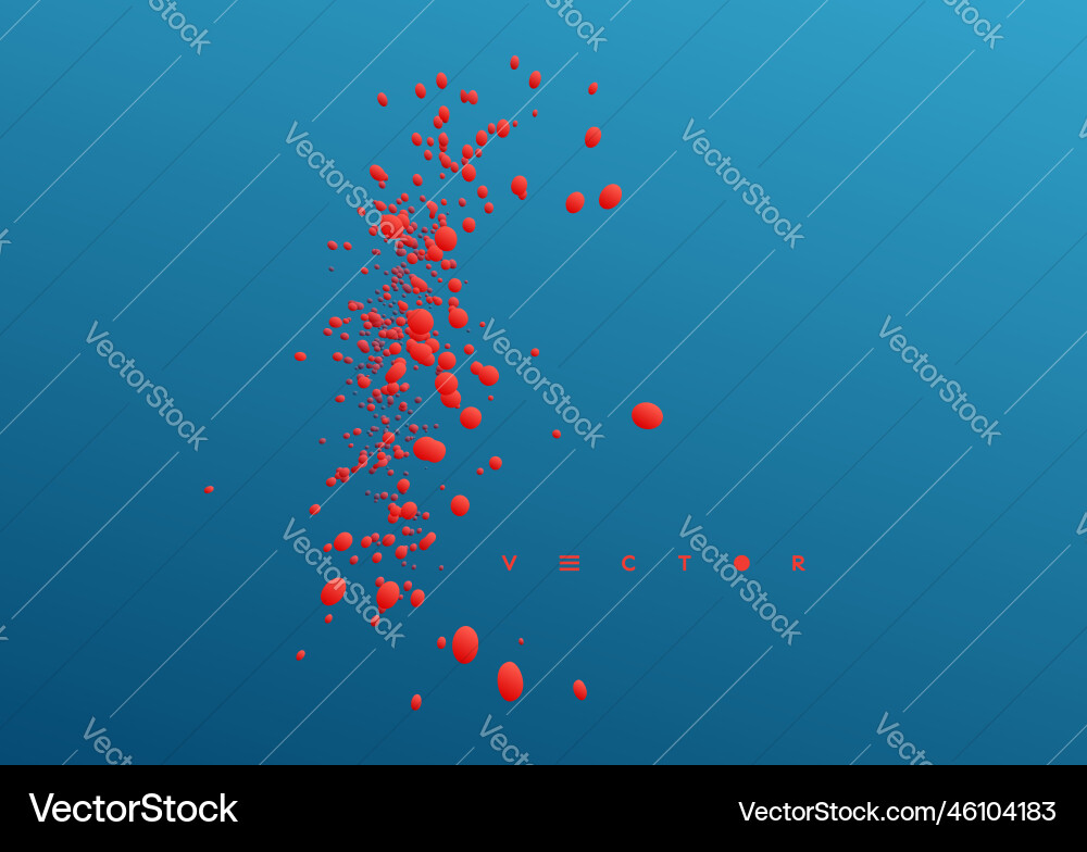 Floating liquid blobs abstract colorful banner Floating liquid blobs abstract colorful banner vector image