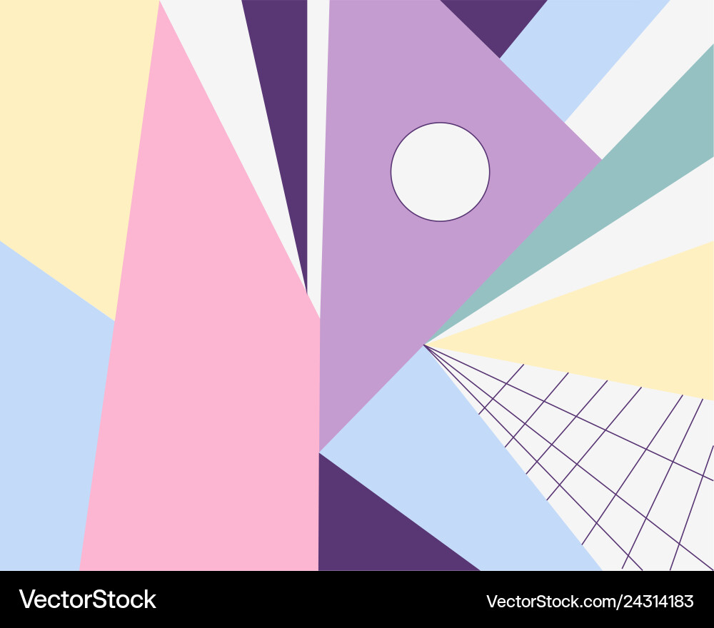 Modern paper art pattern with color abstract Modern paper art pattern with color abstract Vector Image