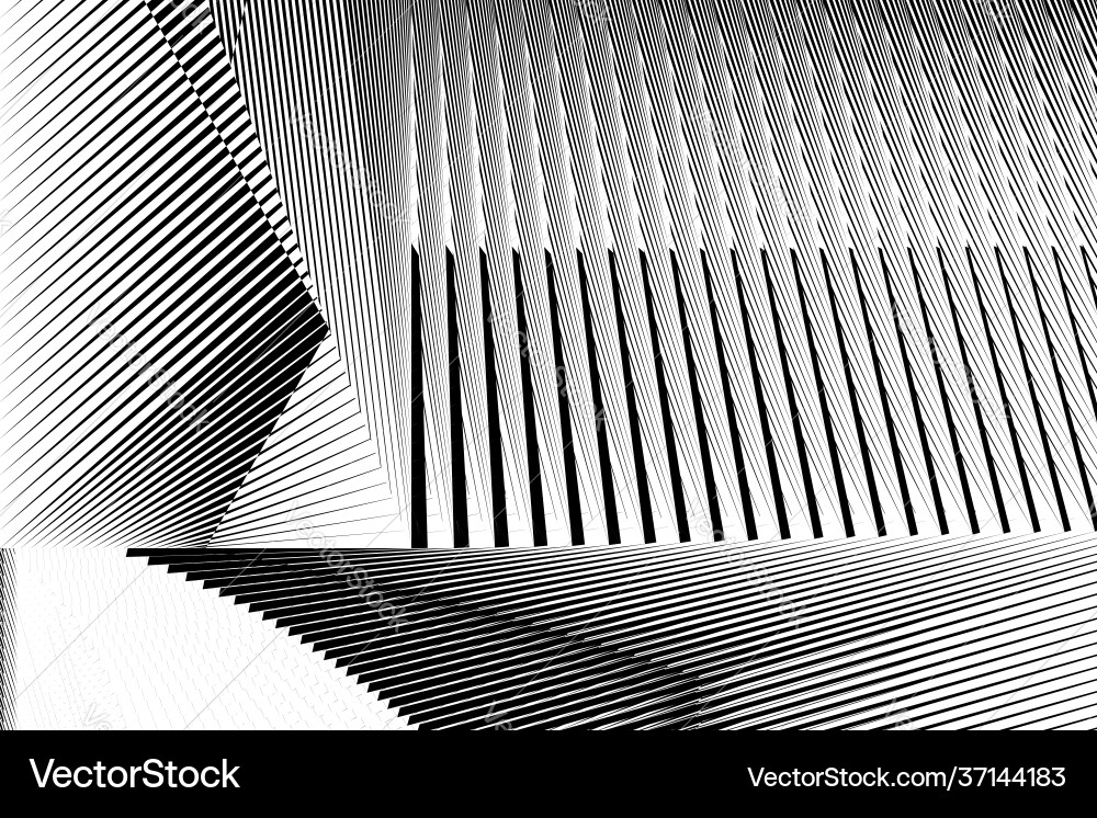 Rgb abstract halftone lines dynamic background Vector Image