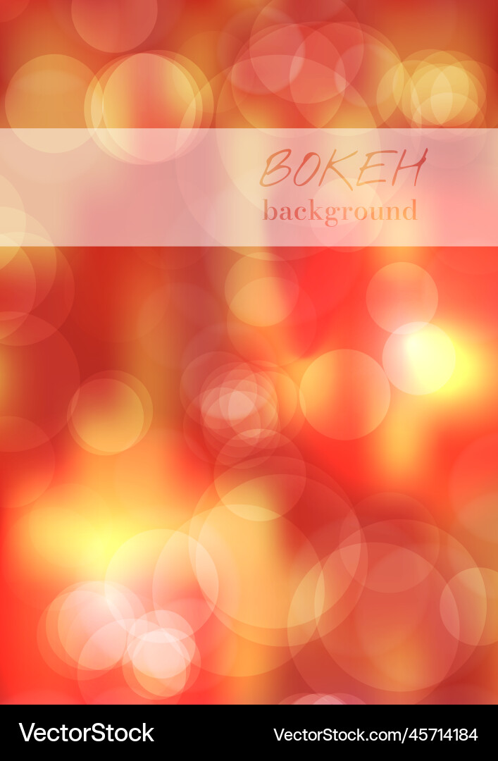 Abstract bokeh background Abstract bokeh background Vector Image