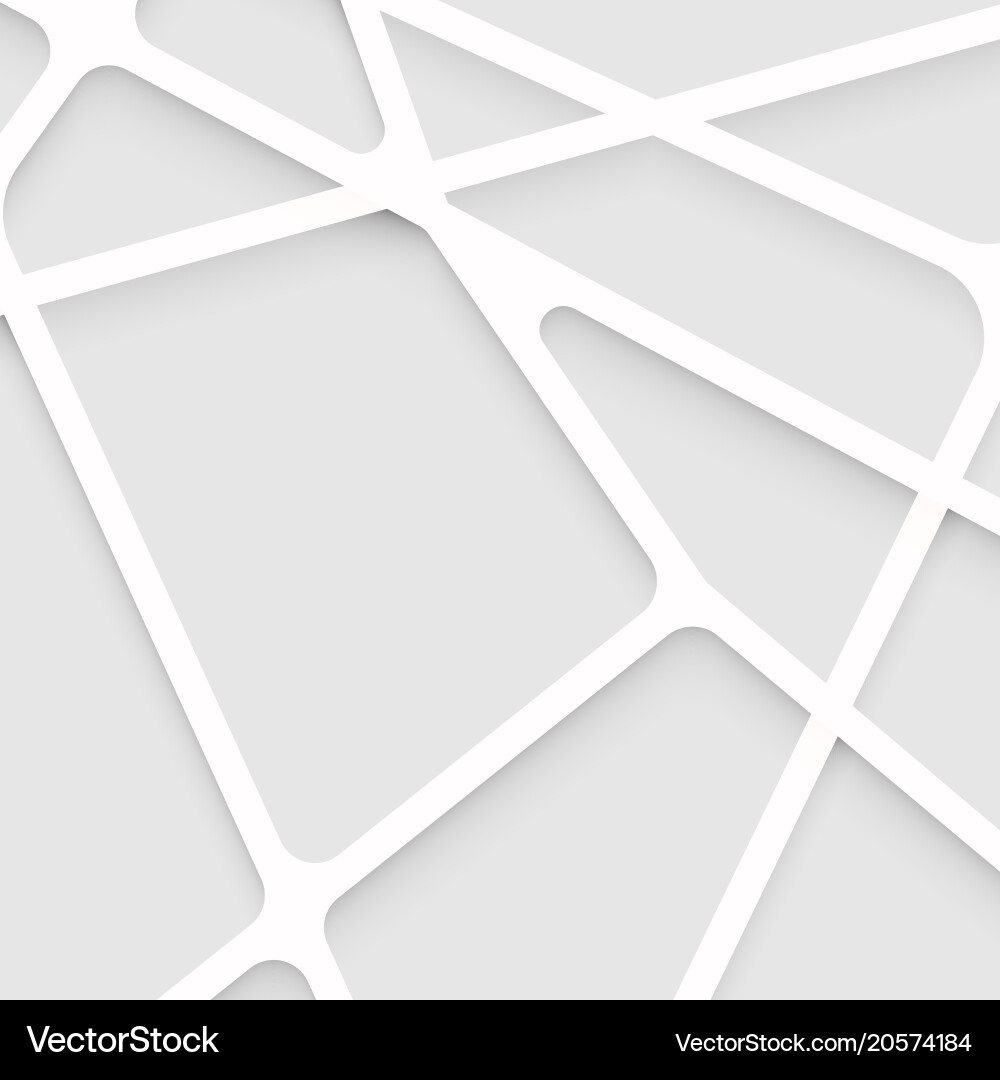 Abstract overlapping shapes and line background vector image