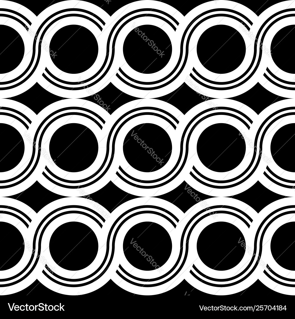 Design seamless spiral twisted pattern Vector Image