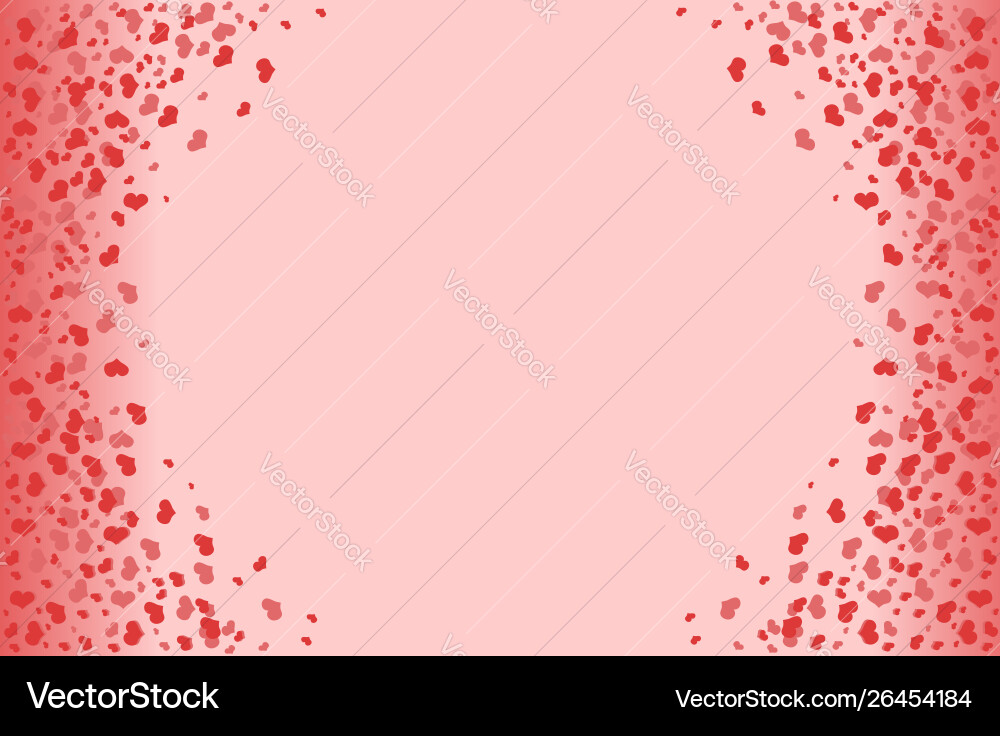 Frame in form an arch with hearts Frame in form an arch with hearts Vector Image