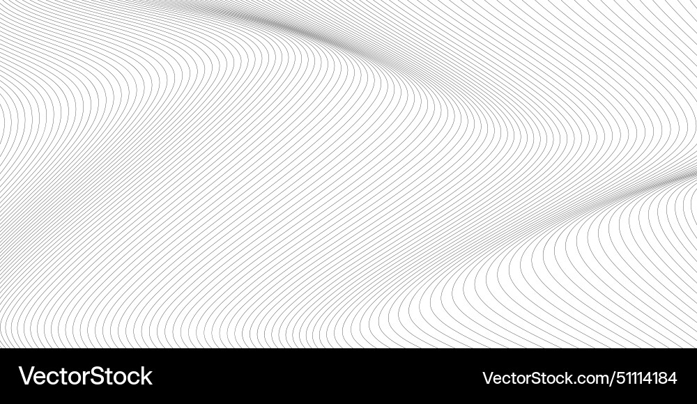 The pattern of black lines The pattern of black lines vector image