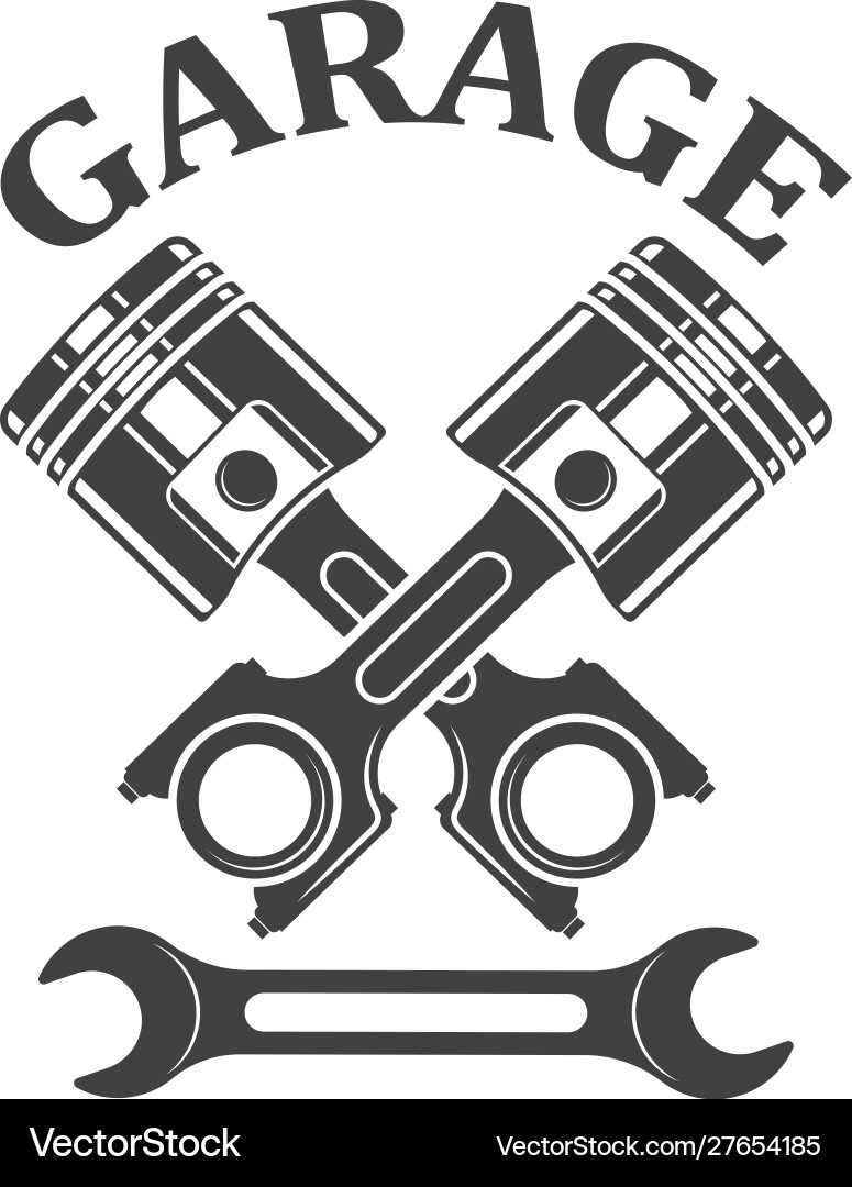 Piston Icon Design Piston Icon Design vektorbild