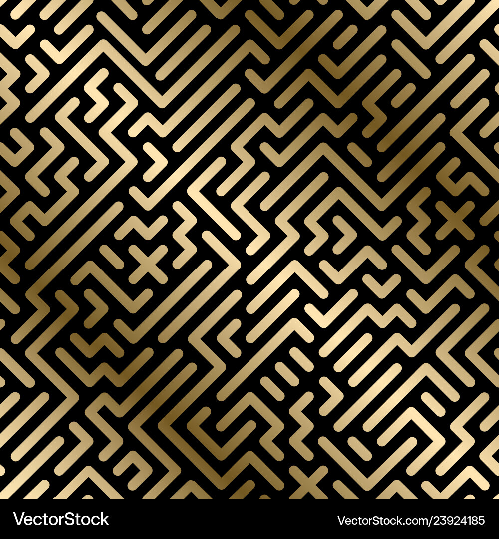 Seamless geometric luxury pattern Seamless geometric luxury pattern vector image