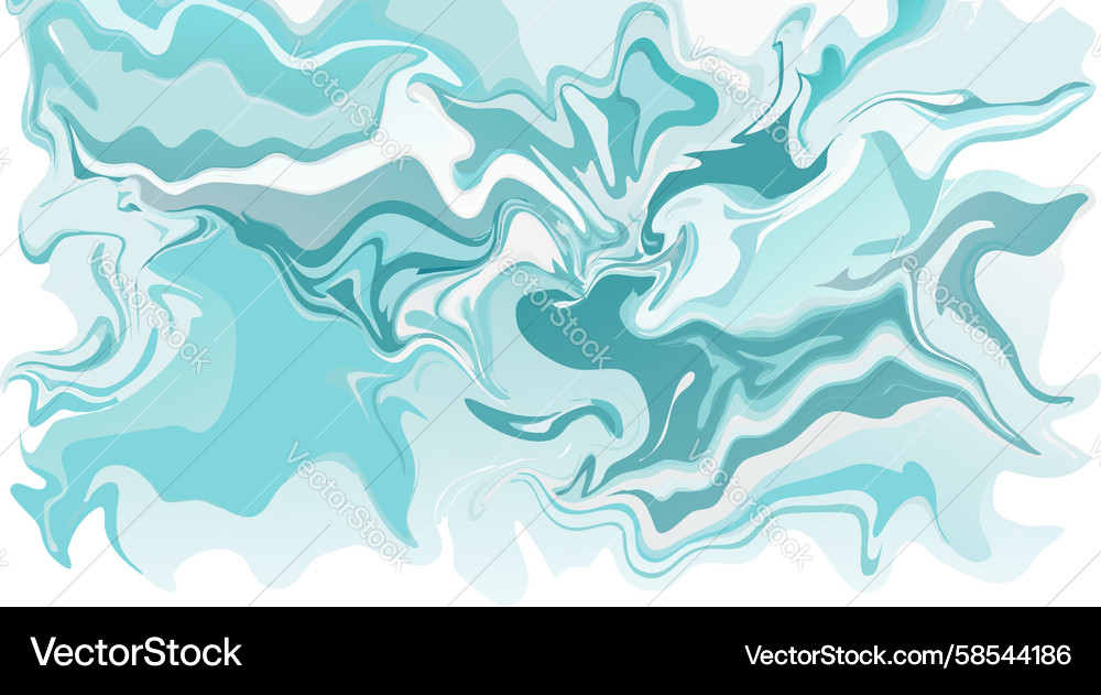 Abstract Swirl Liquid Background Vector Image
