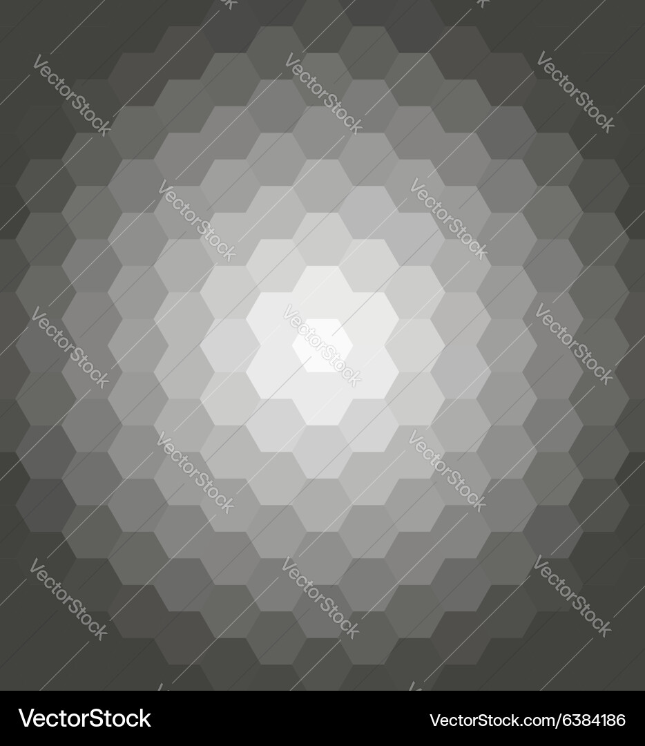 Geometric pattern with flow effect vector image