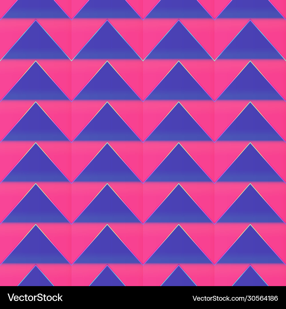 Geometric Triangle Pattern Vector Image