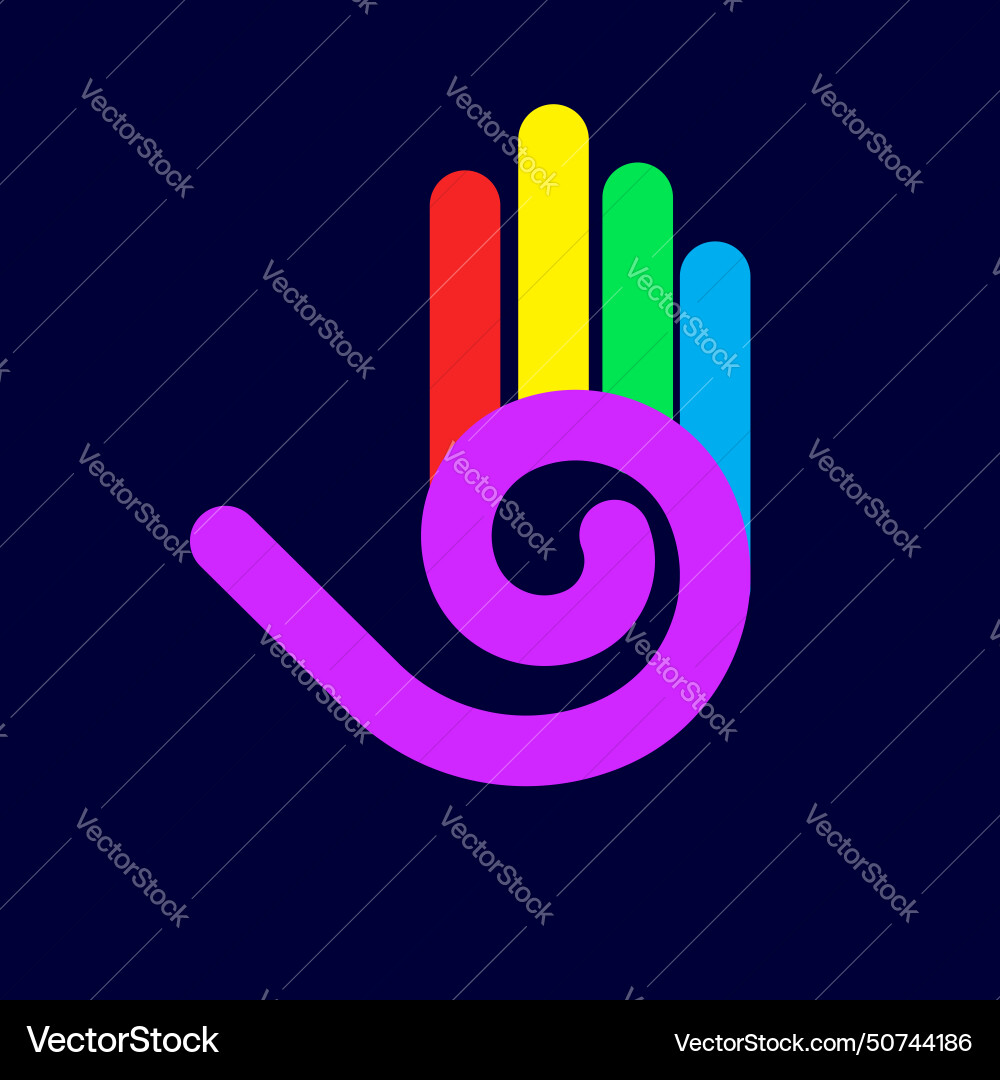 Hand icon Hand icon vector image