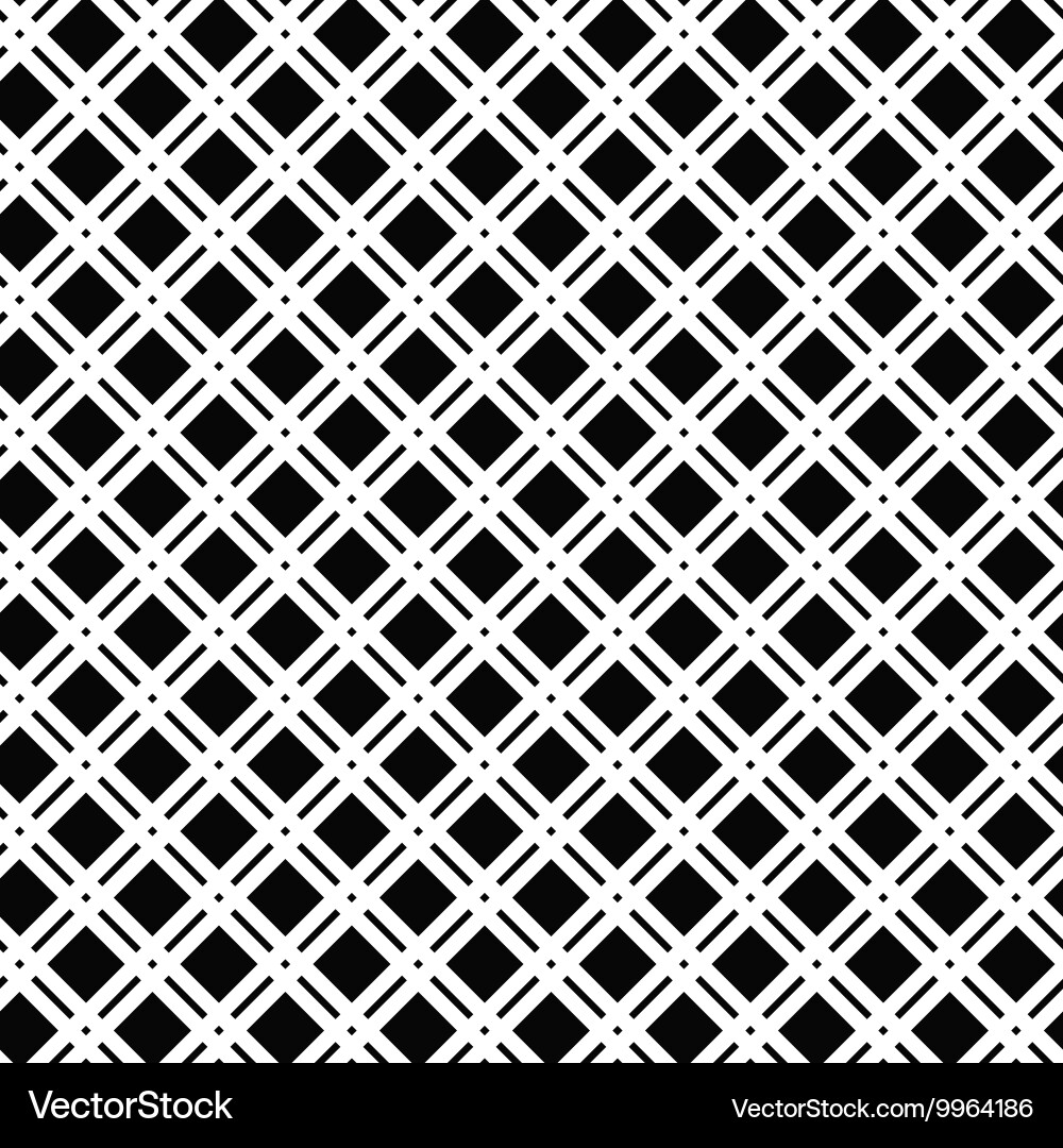 Seamless pattern check fabric background vector image