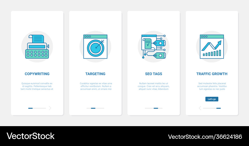 Seo optimization to grow web traffic ux ui Seo optimization to grow web traffic ux ui vector image