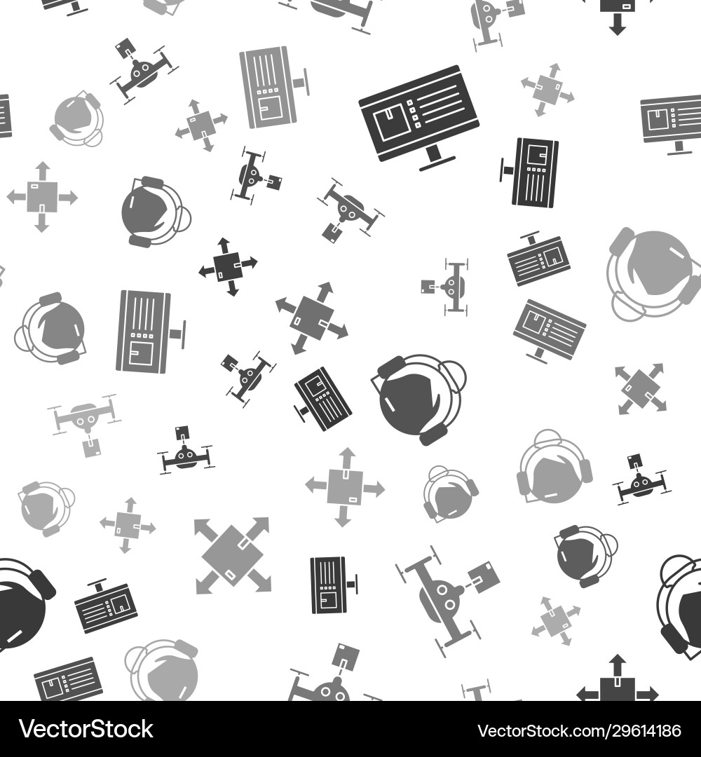 Set computer monitor with app delivery tracking Set computer monitor with app delivery tracking vector image