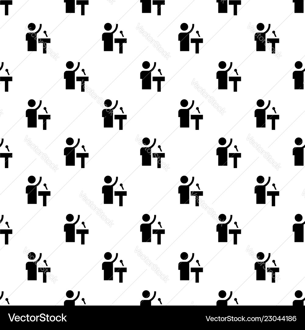 Speaker pattern seamless Speaker pattern seamless vector image