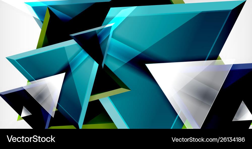 Triangle abstract background Triangle abstract background Vector Image
