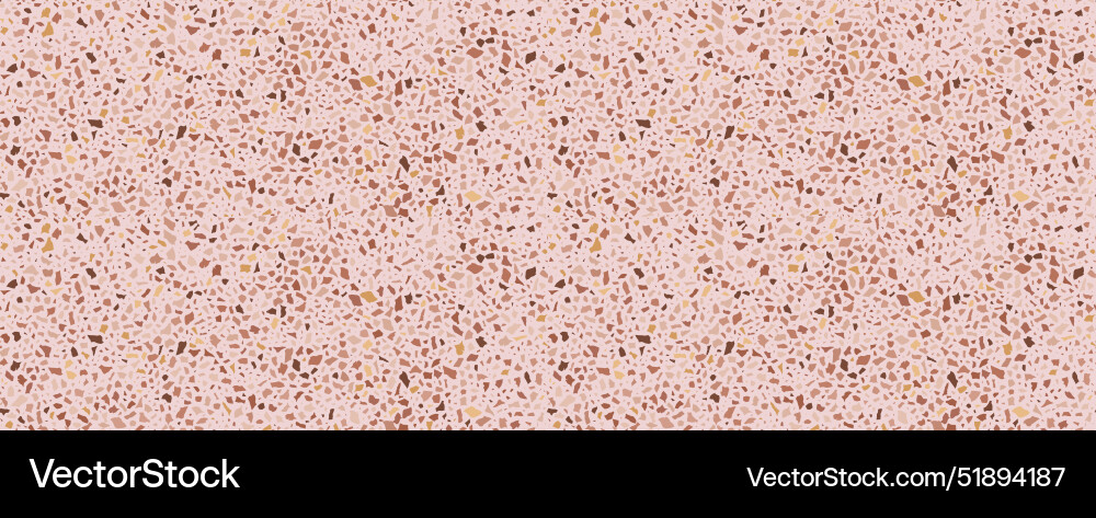 Terrazzo flooring seamless pattern Royalty Free Vector Image