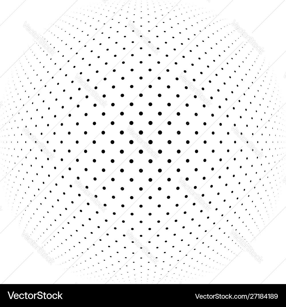 3d circular burst convex globe sphere orb distort 3d circular burst convex globe sphere orb distort vector image