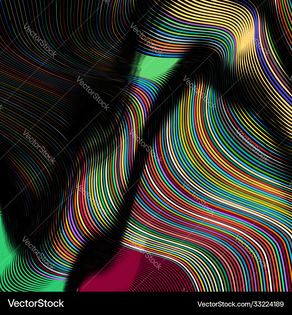 Abstract background with colorful lines Abstract background with colorful lines Vector Image