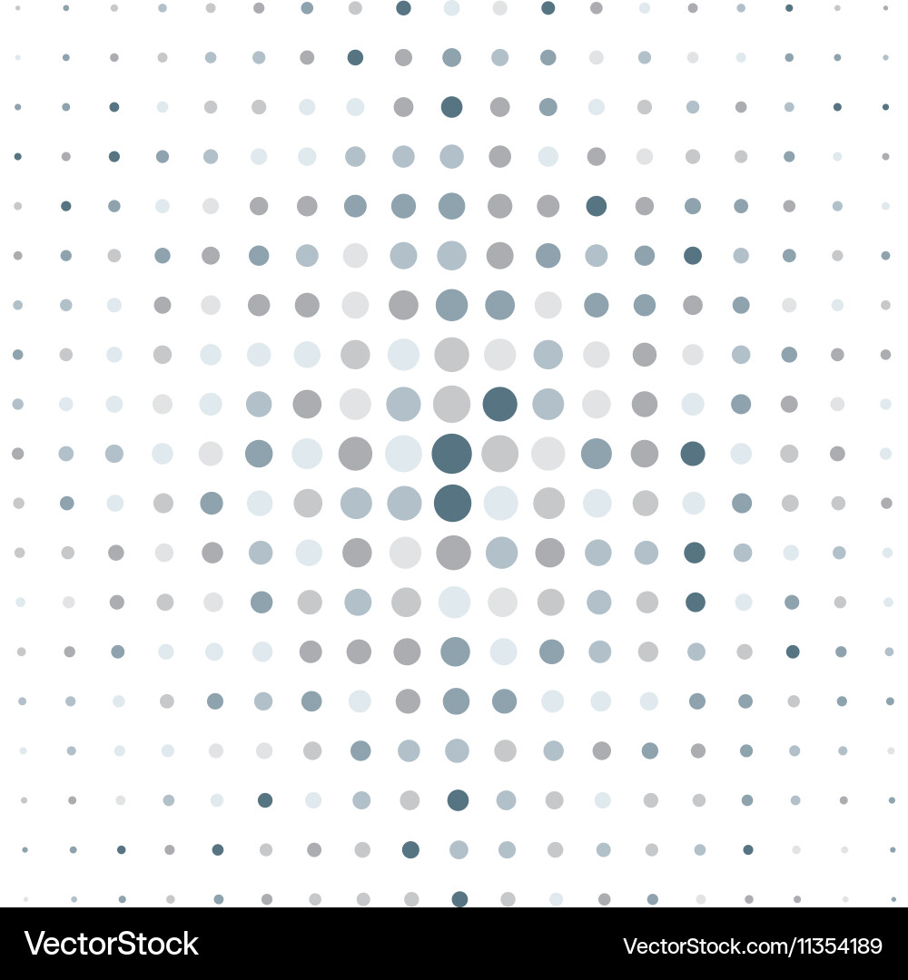Abstract halftone pattern background vector image