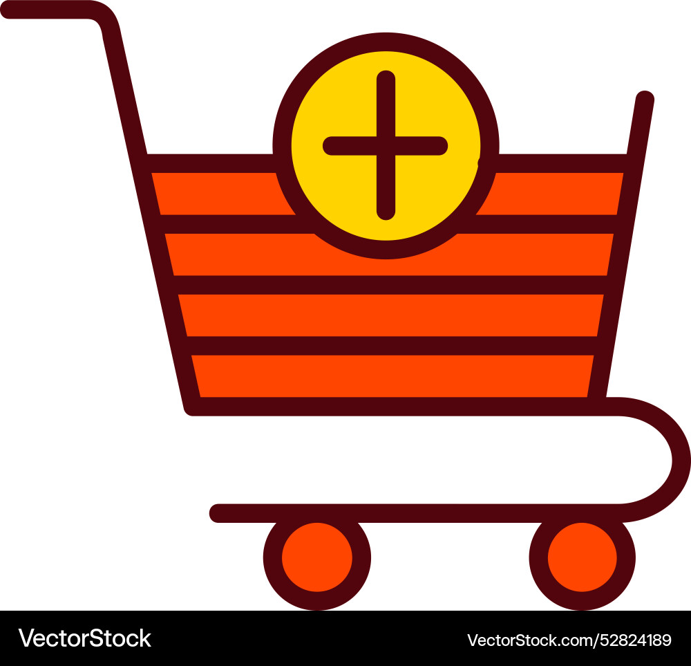 Add to cart icon design Vector Image